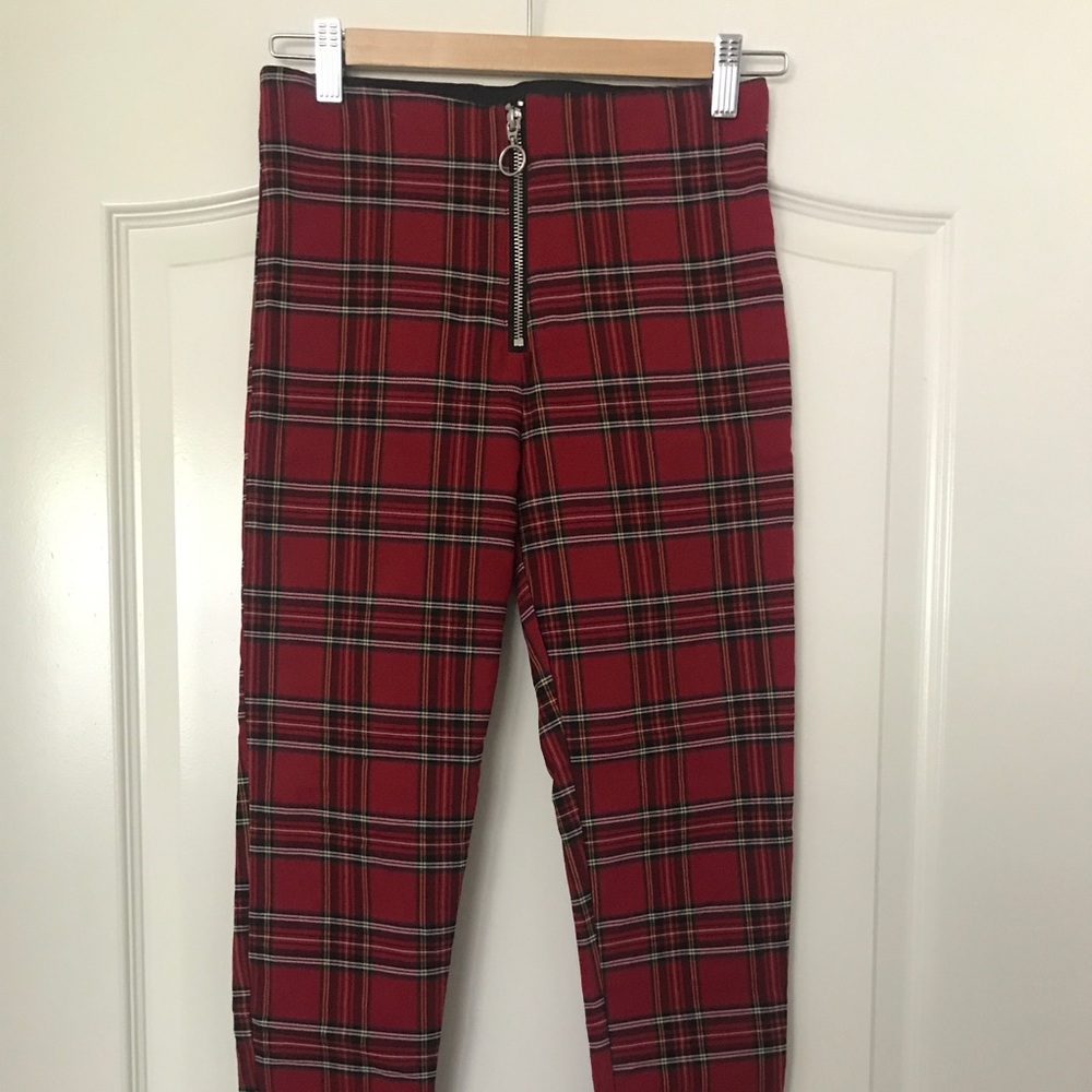 Zara Plaid Pants